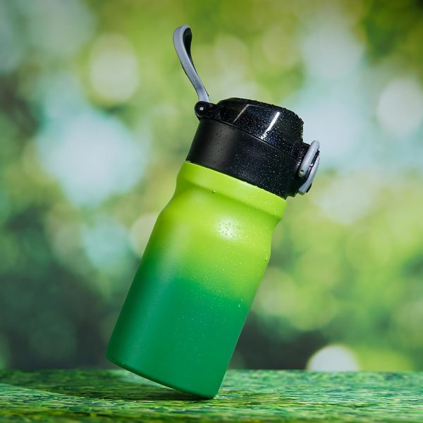 BJPKPK 18oz Insulated Water Bottle With Straw Stainless Steel Double Wall Water Bottles BPA Free Leak Proof Thermos With Lockable Flip Lid And Soft Silicone Spout,Ocean Dream - Image 156