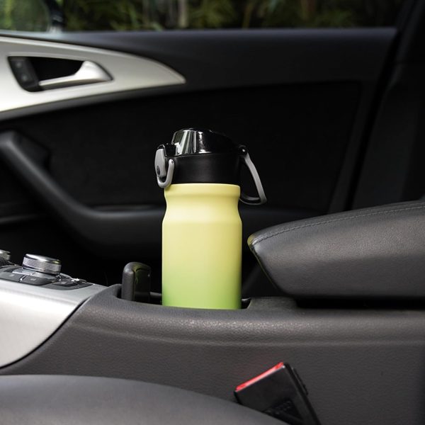 BJPKPK 18oz Insulated Water Bottle With Straw Stainless Steel Double Wall Water Bottles BPA Free Leak Proof Thermos With Lockable Flip Lid And Soft Silicone Spout,Ocean Dream - Image 182