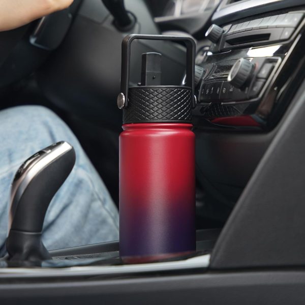 BJPKPK 40oz Stainless Steel Insulated Water Bottle with 3 Lids, Sakura - BPA Free Leakproof Thermos Bottle for Sports & Gym - Image 240