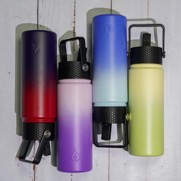 BJPKPK 40oz Stainless Steel Insulated Water Bottle with 3 Lids, Sakura - BPA Free Leakproof Thermos Bottle for Sports & Gym - Image 241